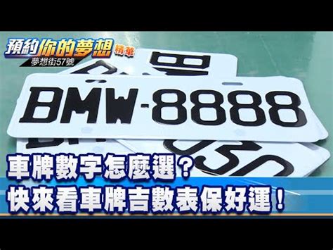 車牌 號碼 吉凶